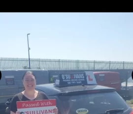 Learner success photograph — O'Sullivan's Premier Driving School