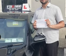 Learner success photograph — O'Sullivan's Premier Driving School